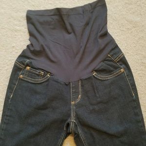 Indigo Blue Maternity Skinny Jeans